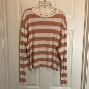 A New Day Pullover Long Sleeve Striped Top. Size X-Large